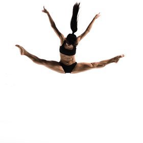 Asian dance jump 2 — figure reference
